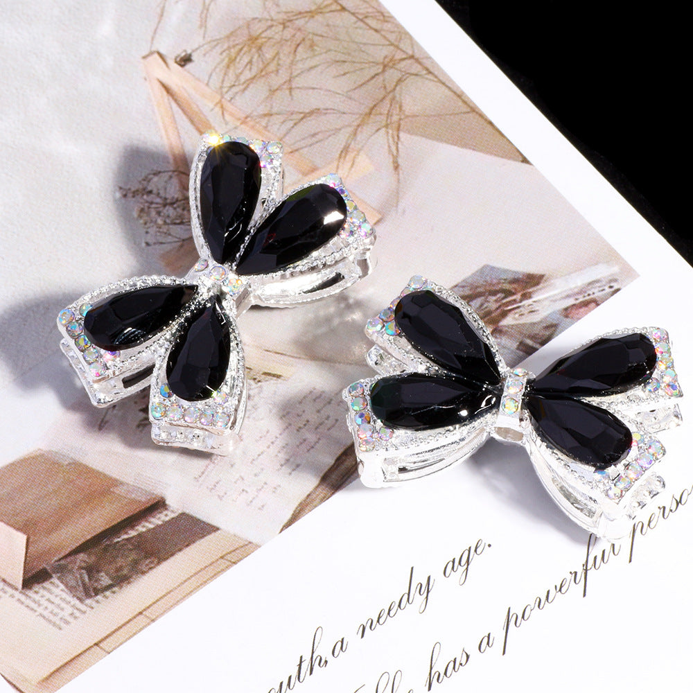 Wholesale 5pcs Colorful crystal bow DIY jewelry beads